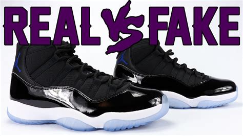 jordan 11 space jam nike real vs fake|air jordan 11 counterfeit.